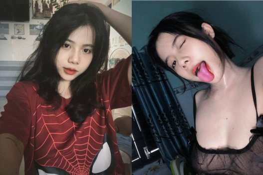 Bướm rên sướng khiến cặp môi phun ra nước dâm