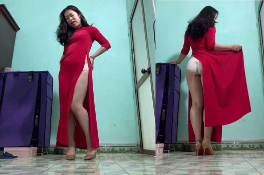 Bà chủ ti lộc thỉu lúc nhóc trai liếm chó có vẻ đã thích phê pha rồi